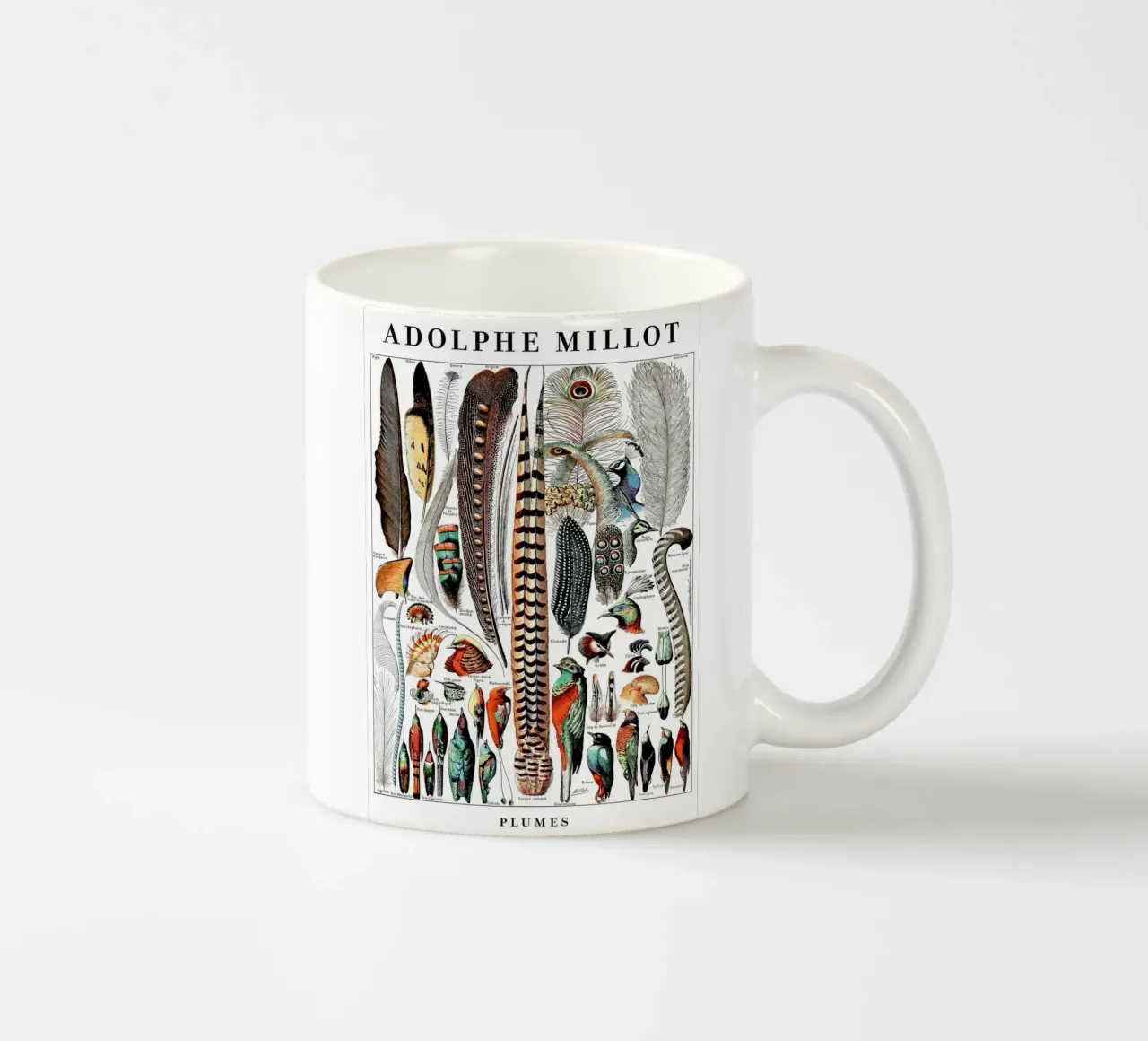 Piume tazza in ceramica da Rob Lewis