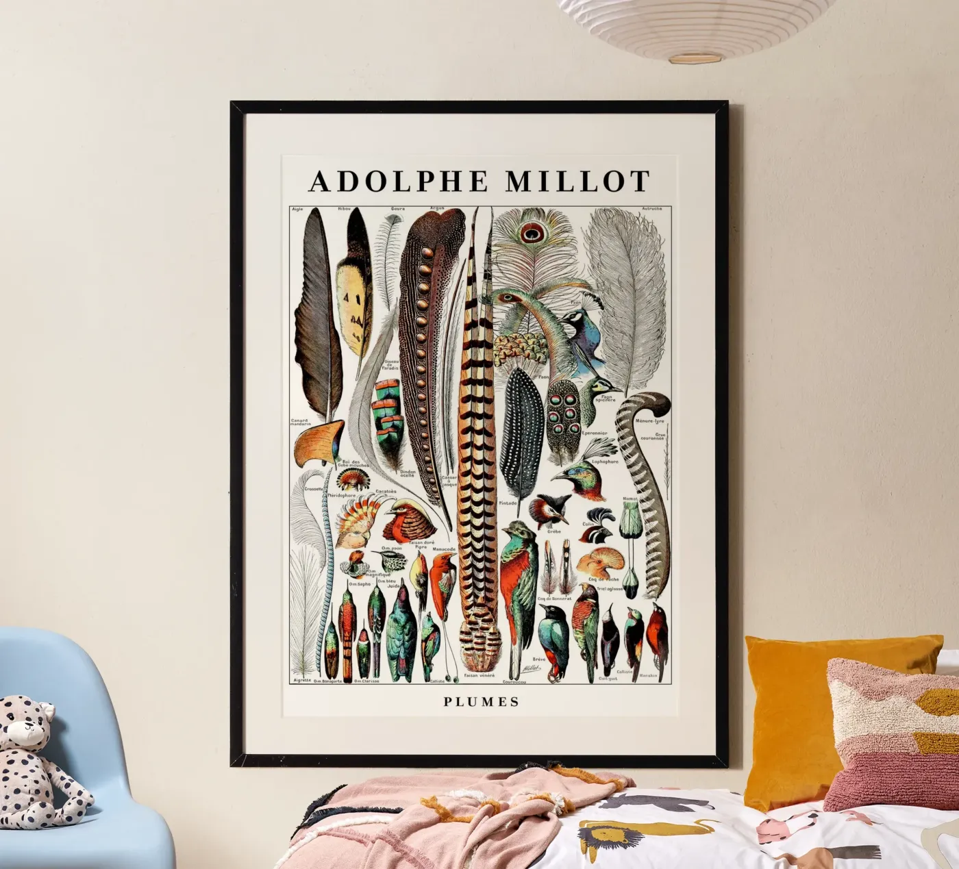 Federn Poster von Rob Lewis