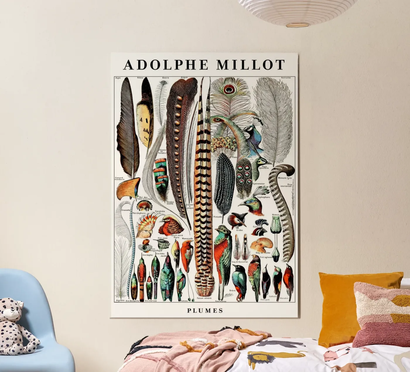 Federn Poster von Rob Lewis