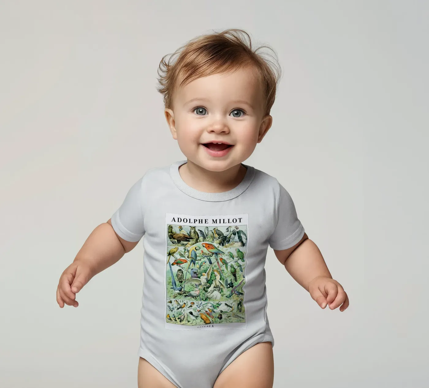 Oiseaux body bébé de Rob Lewis