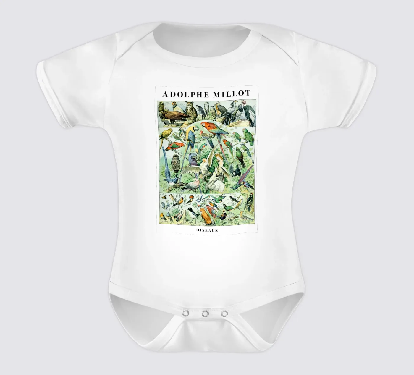 Oiseaux body bébé de Rob Lewis