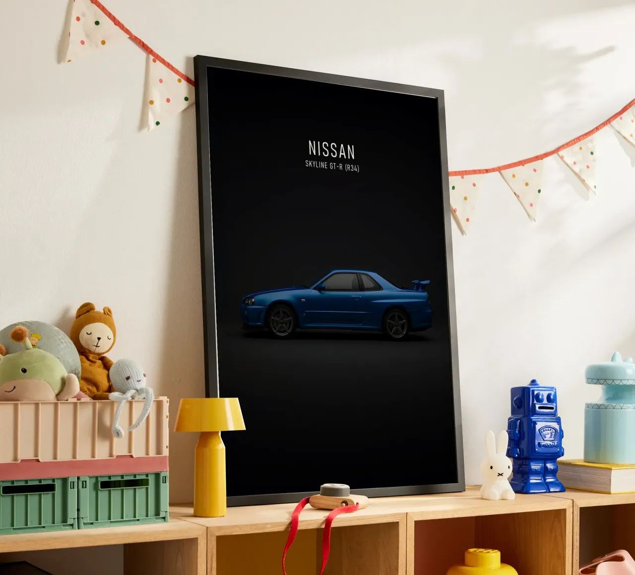 Nissan Skyline GT-R R34 poster da AlexAuto