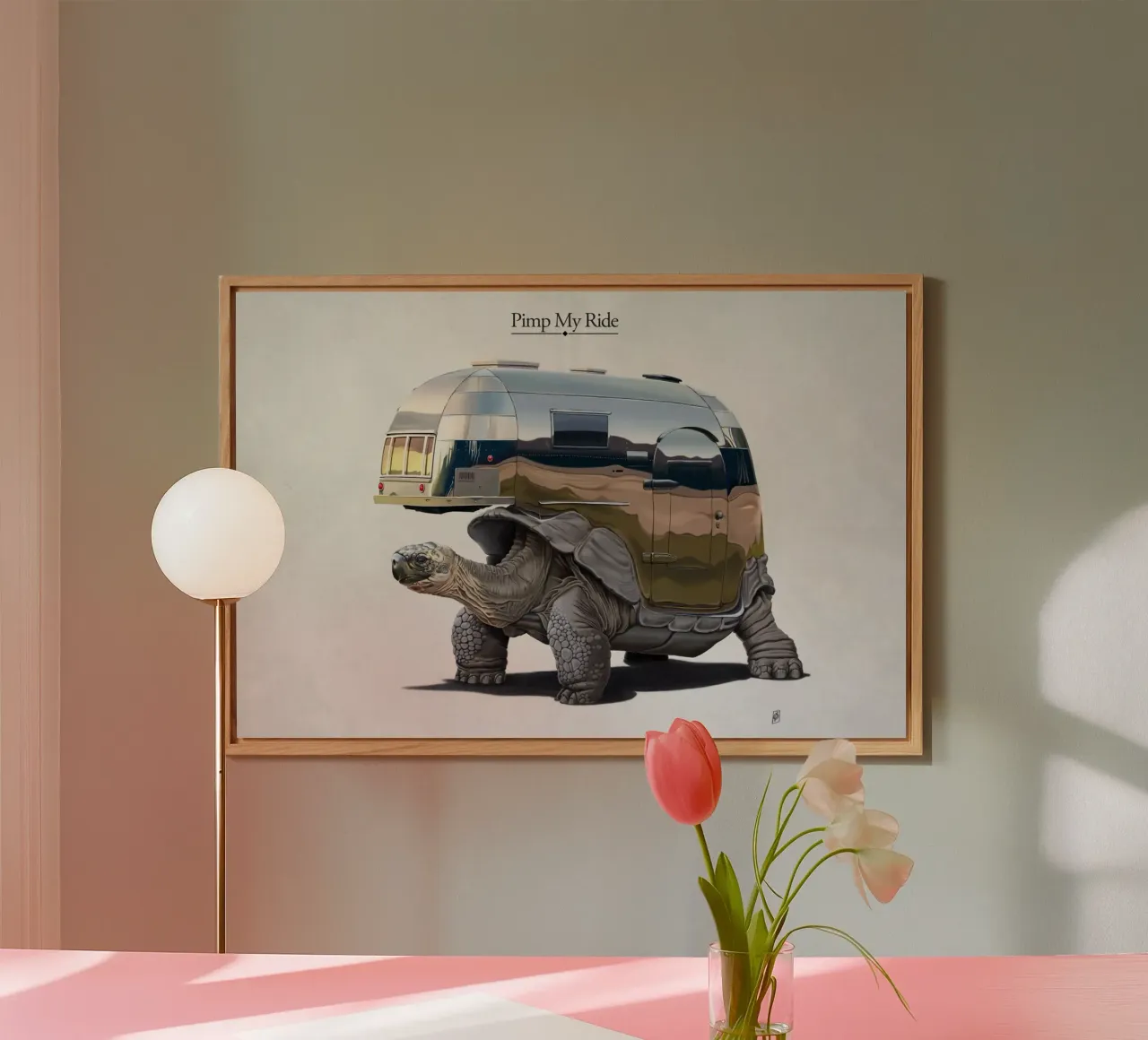 Pimp My Ride (Titled) alluminio dibond da Rob Art | Illustration