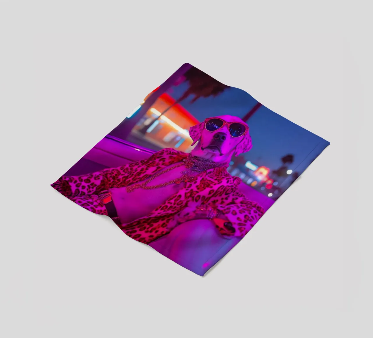 Maxime fleece blanket by Affiches Chien Originales – Dogland