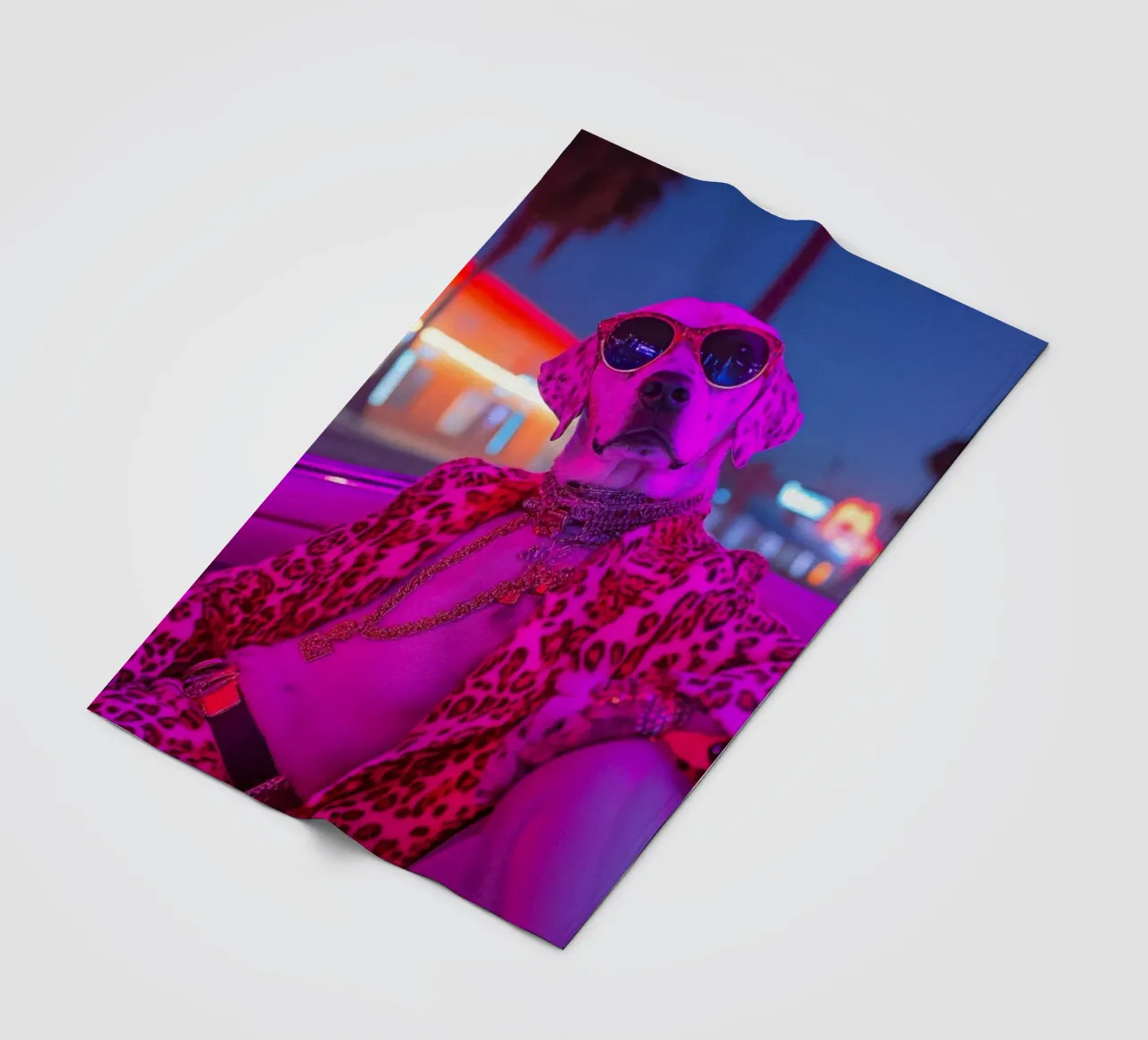 Maxime fleece blanket by Affiches Chien Originales – Dogland