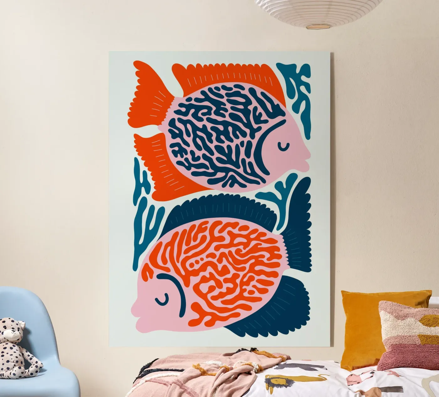 Coral Fish plexiglass da Artsy Bessy