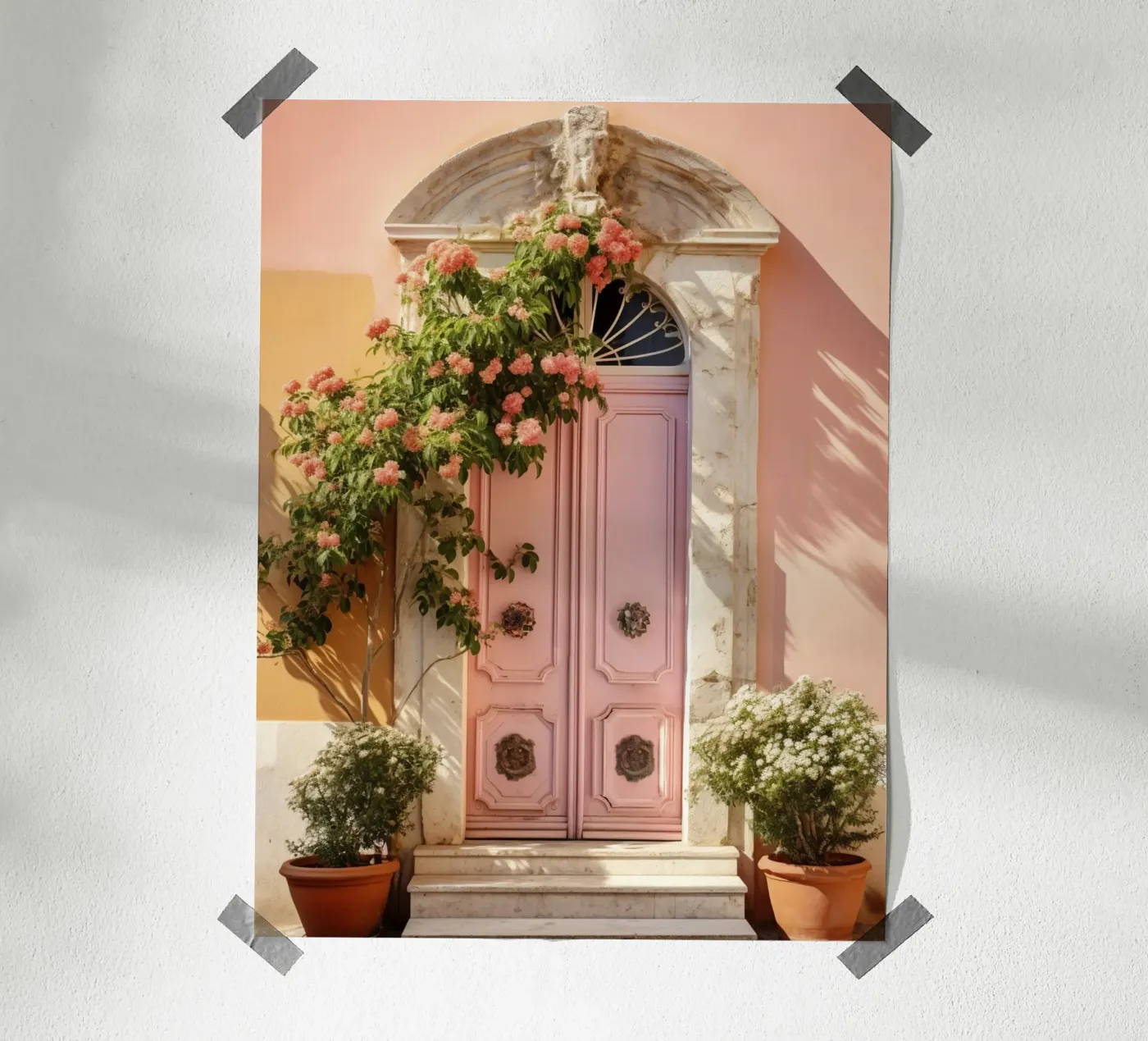 Pink Door poster da Artsy Bessy