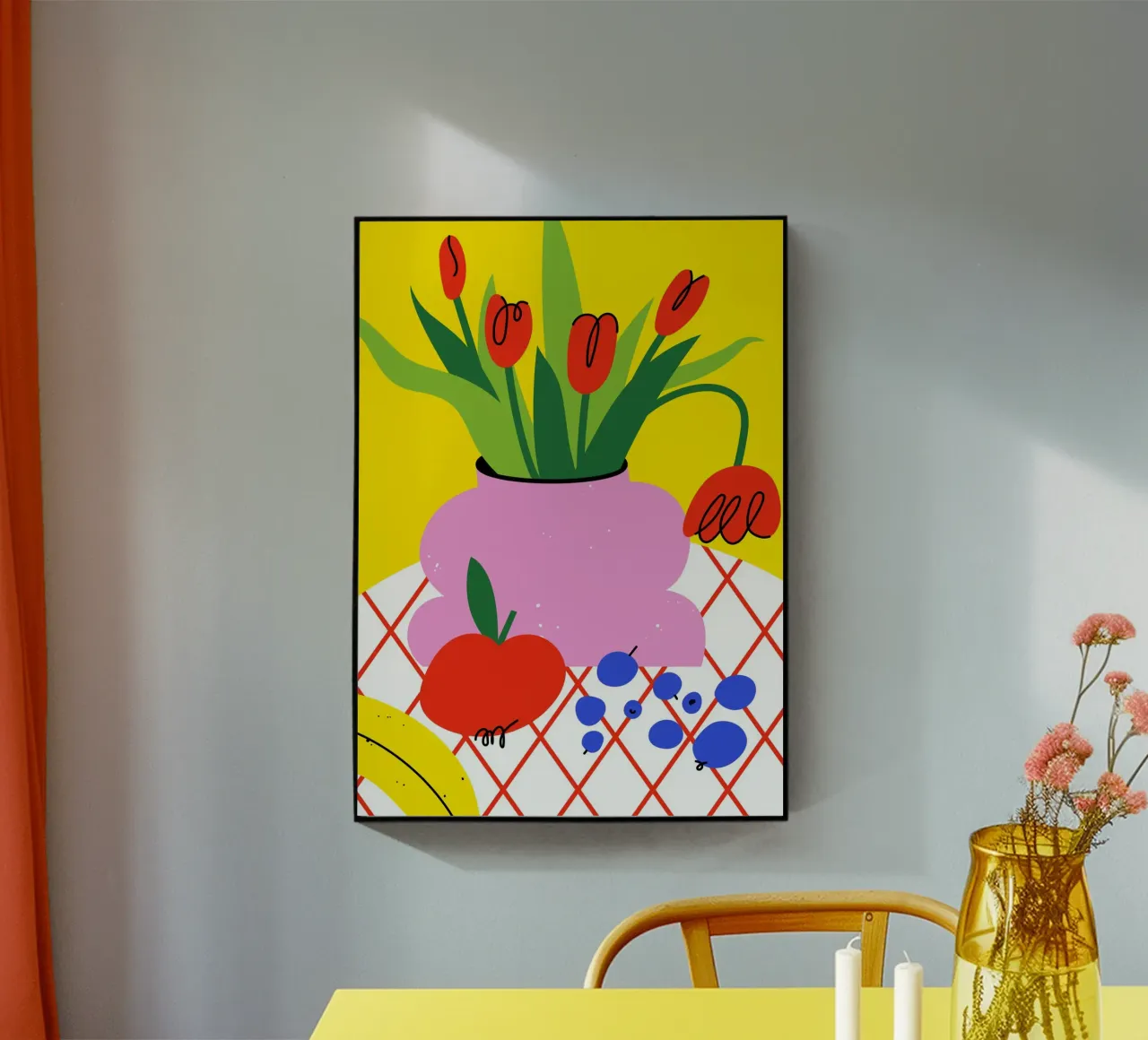 Sunshine Picnic plexiglass da Artsy Bessy