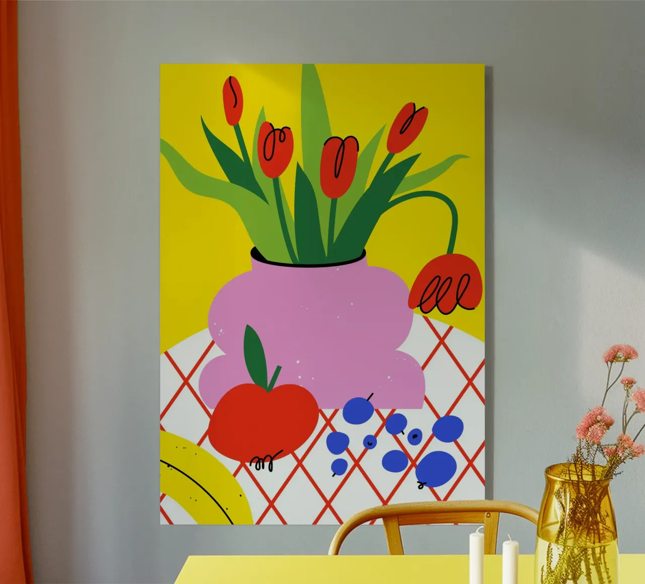 Sunshine Picnic plexiglass da Artsy Bessy