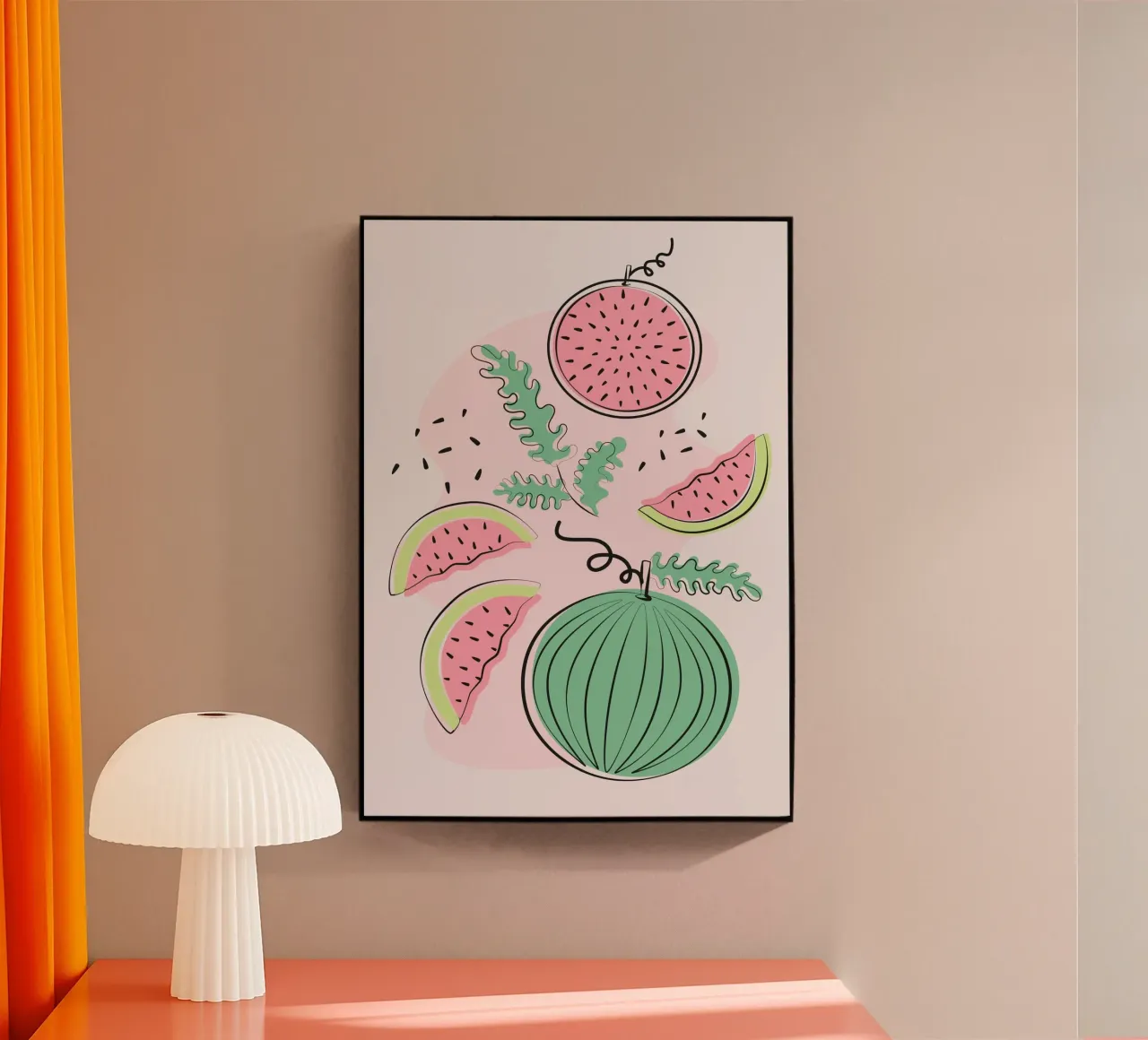 Oh Watermelons plexiglass da Artsy Bessy