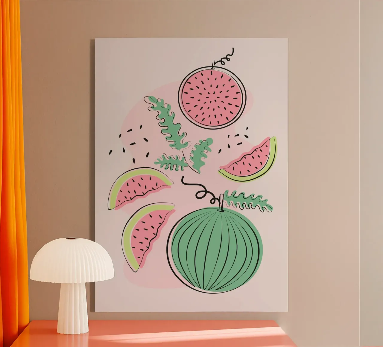 Oh Watermelons plexiglass da Artsy Bessy