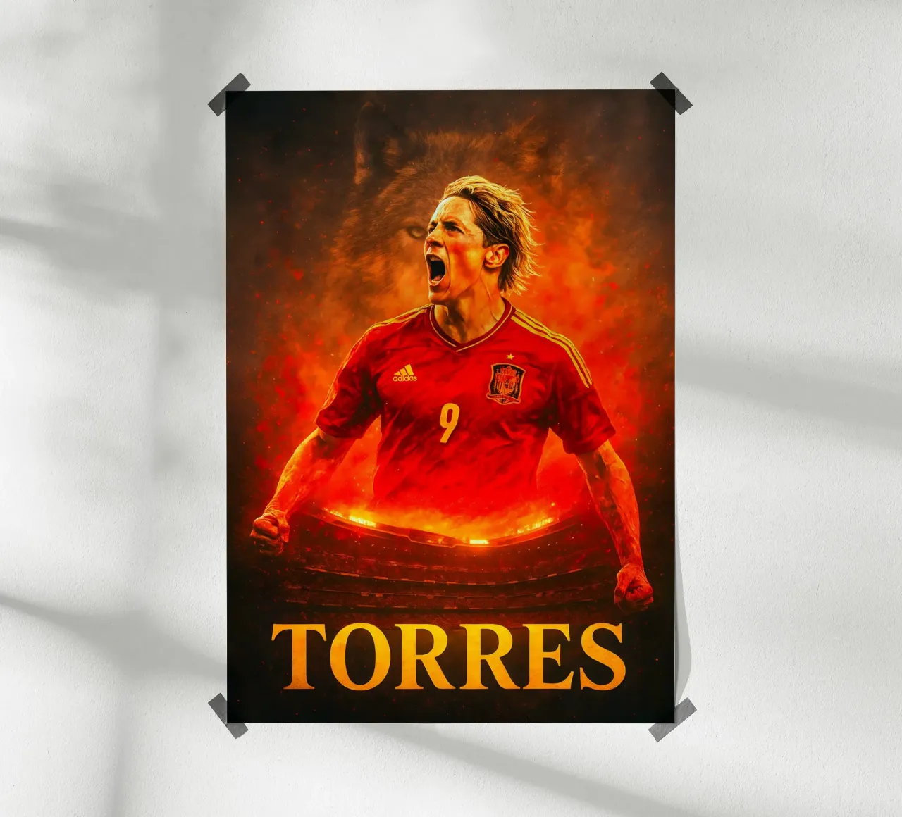 Torres poster da Cyberpunk Canvas