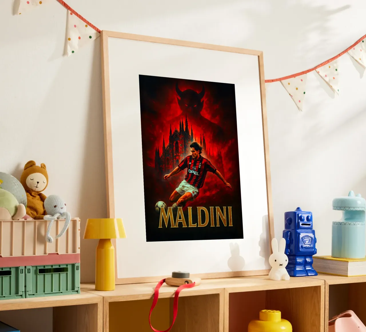 Maldini poster da Cyberpunk Canvas