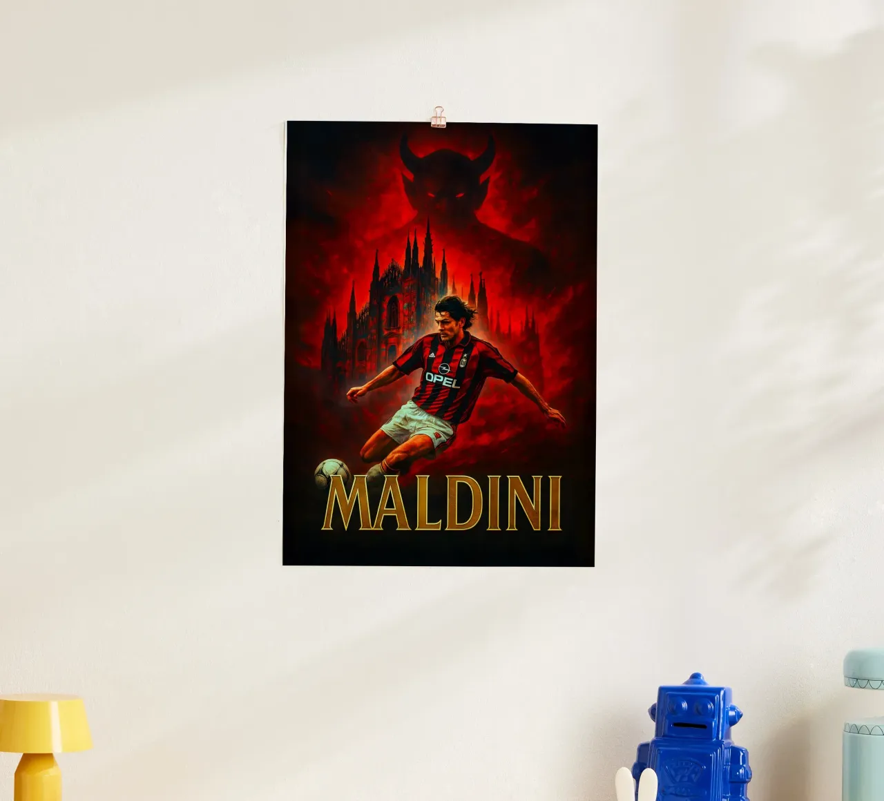 Maldini poster da Cyberpunk Canvas