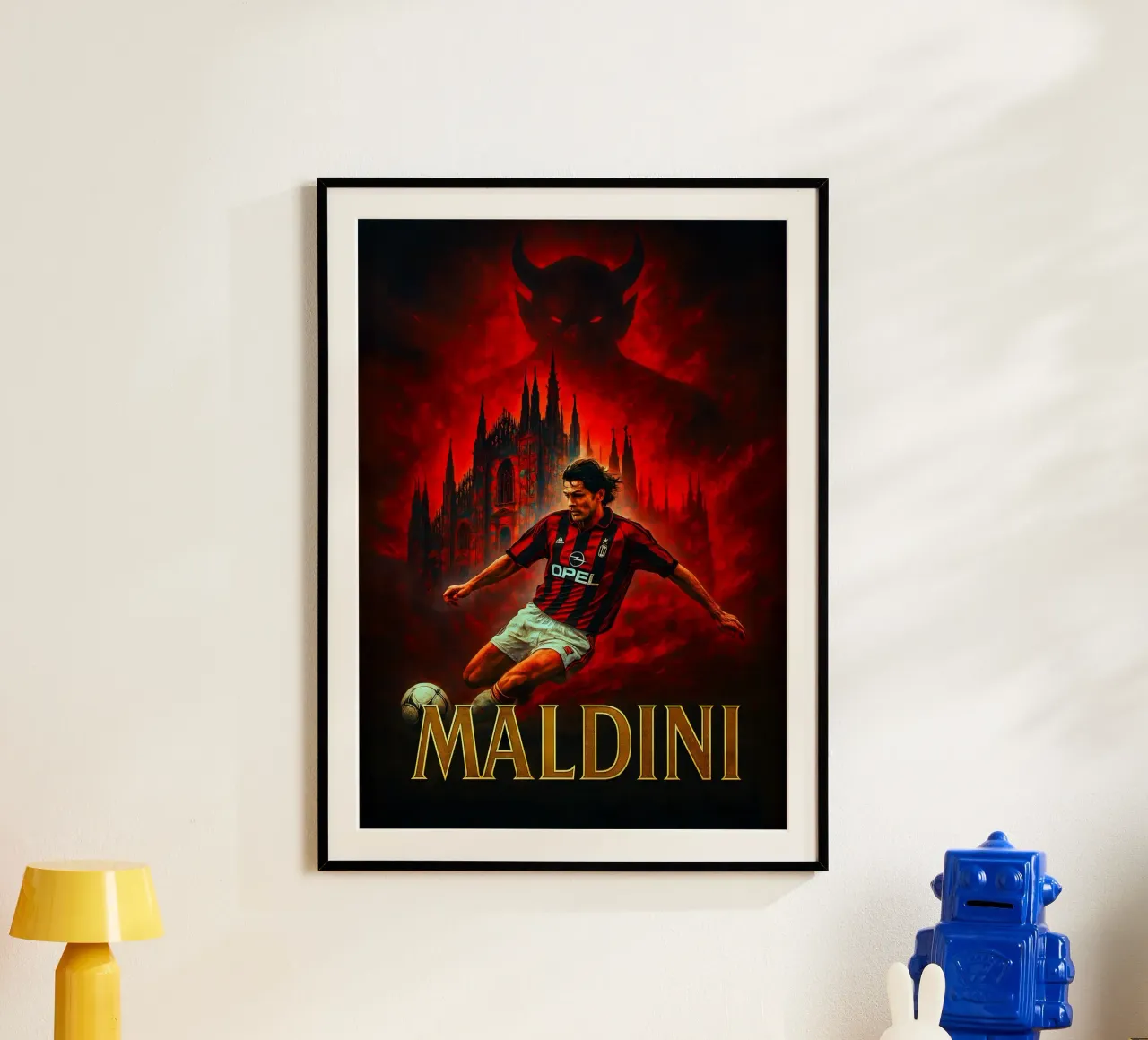 Maldini poster da Cyberpunk Canvas