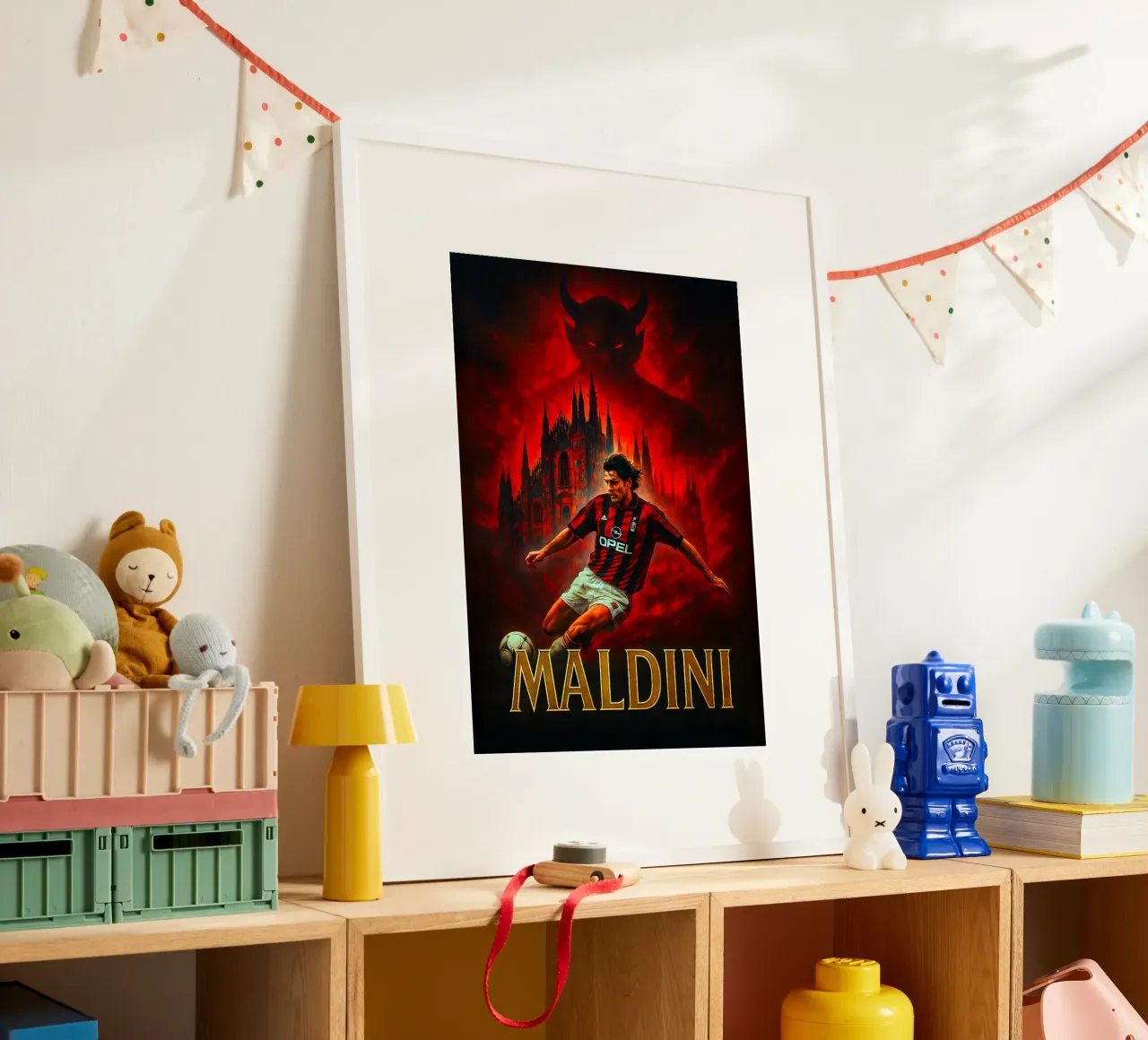 Maldini poster da Cyberpunk Canvas