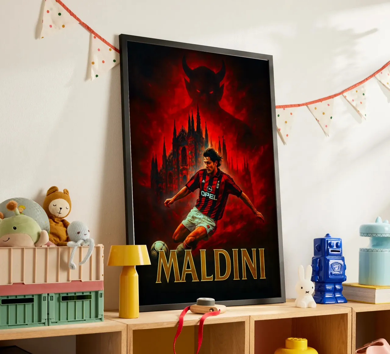Maldini poster da Cyberpunk Canvas