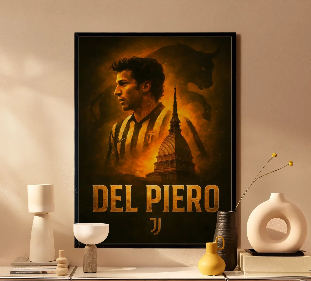 Alessandro Del Piero poster da Cyberpunk Canvas