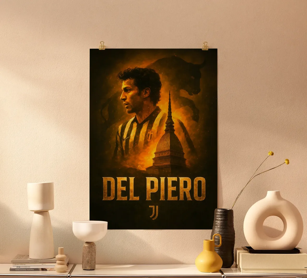 Alessandro Del Piero poster da Cyberpunk Canvas