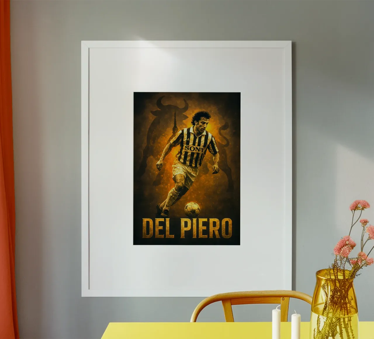 Alessandro Del Piero poster da Cyberpunk Canvas
