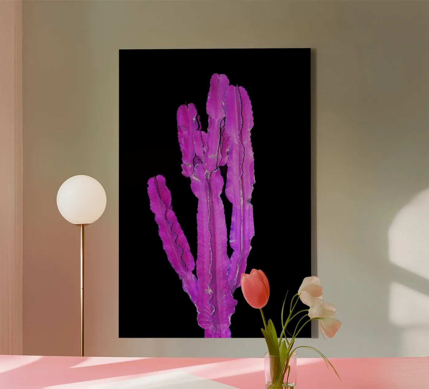 Cactus 2 canvas by rafael campezato
