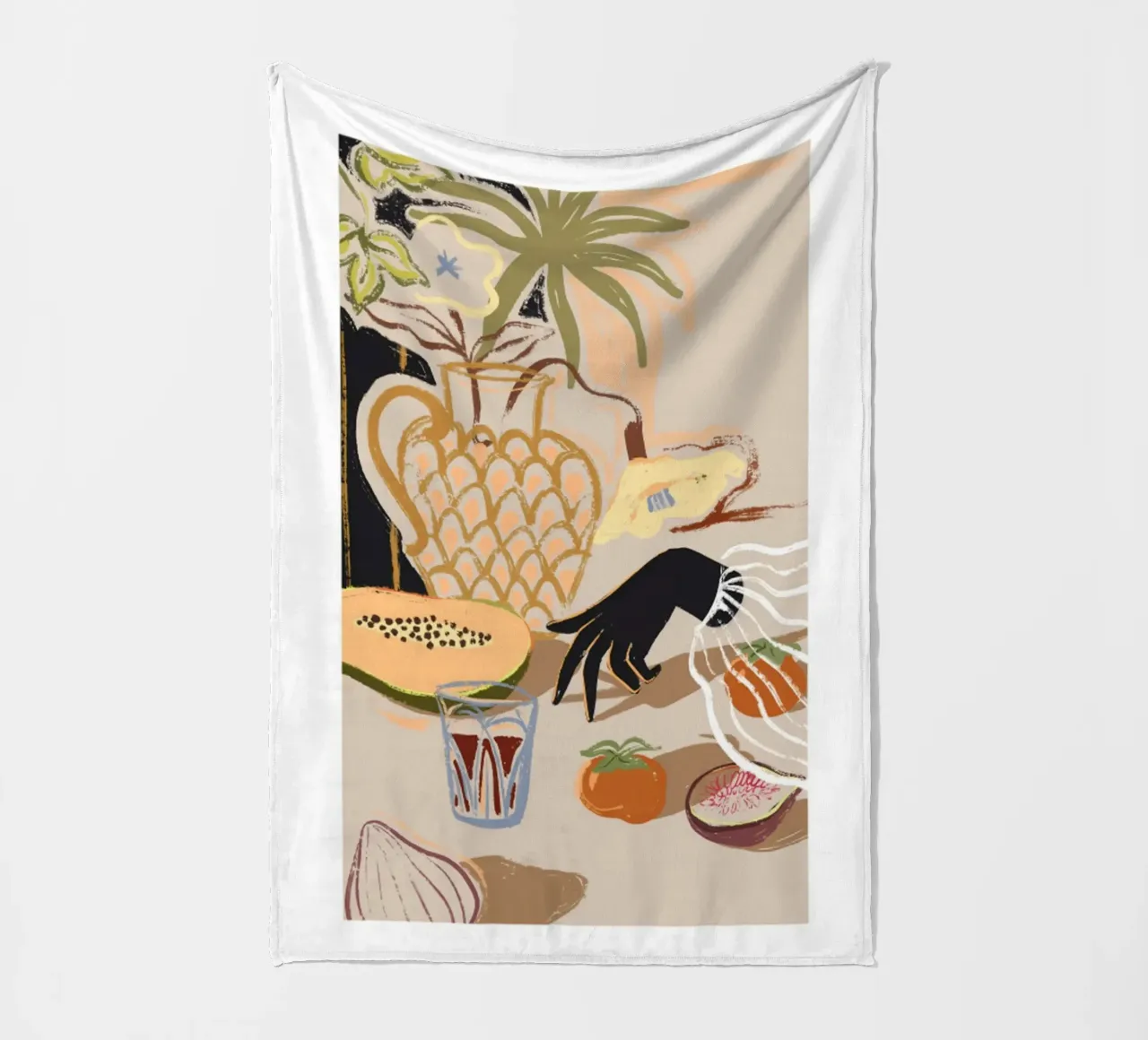 Diffusione fruttuosa coperta in pile da mary shop