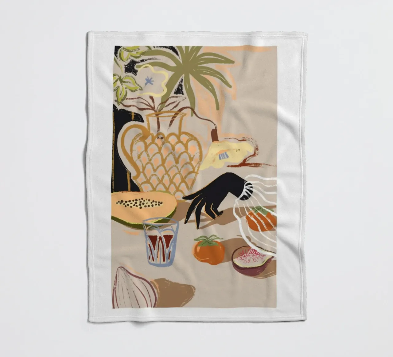 Diffusione fruttuosa coperta in pile da mary shop