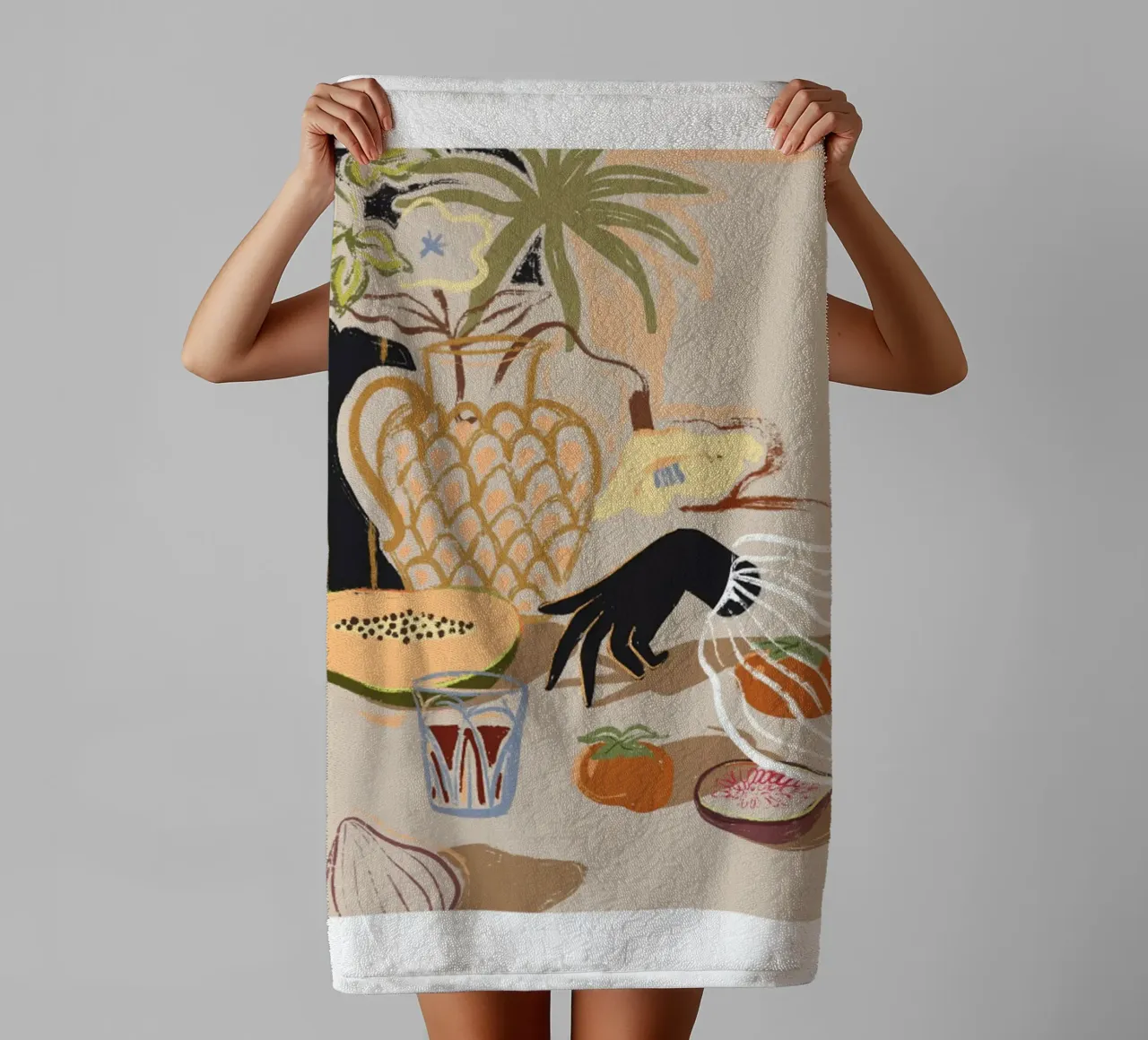 Diffusione fruttuosa asciugamano da bagno da mary shop