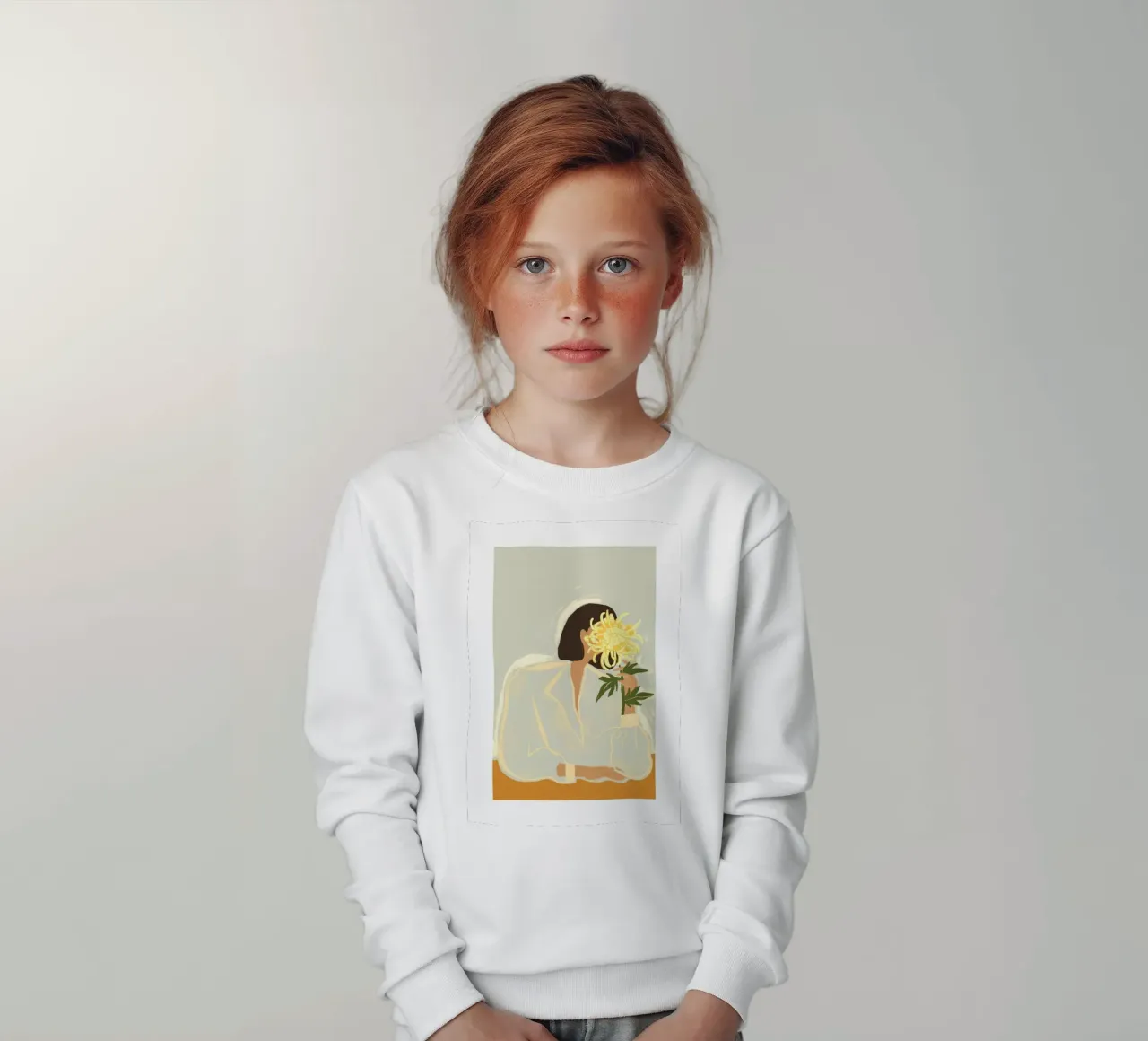 Il crisantemo felpa bambino da mary shop