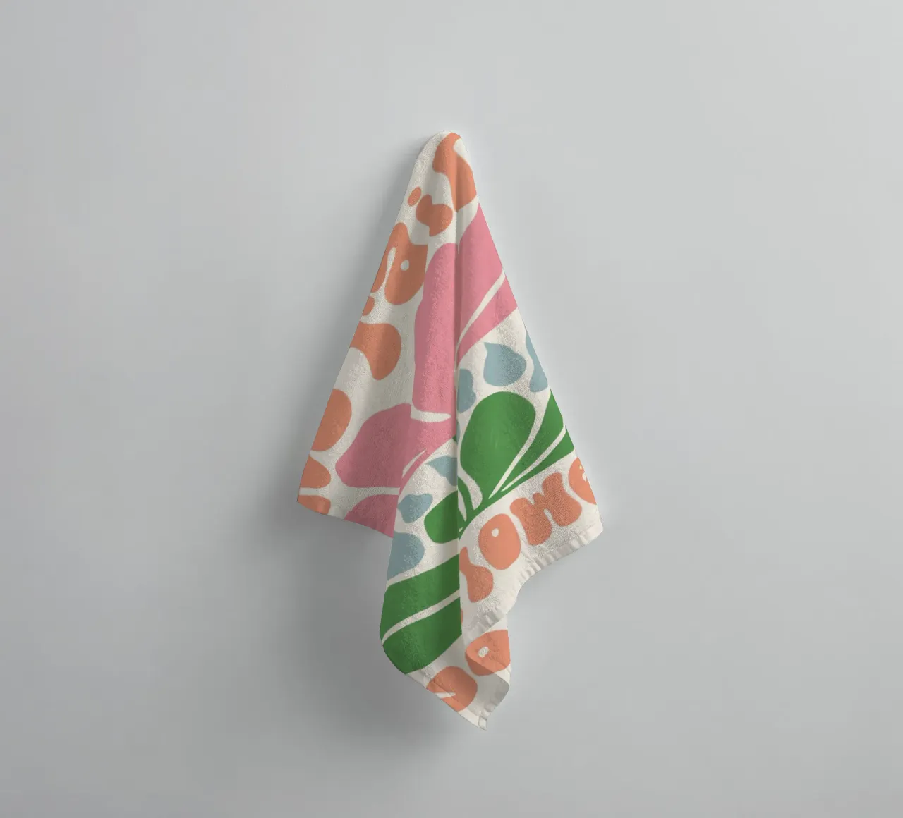 Sin lluvia. Sin flores toalla de baño de mary shop