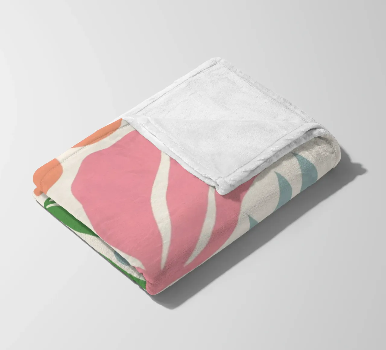 Niente pioggia. Niente fiori coperta in pile da mary shop