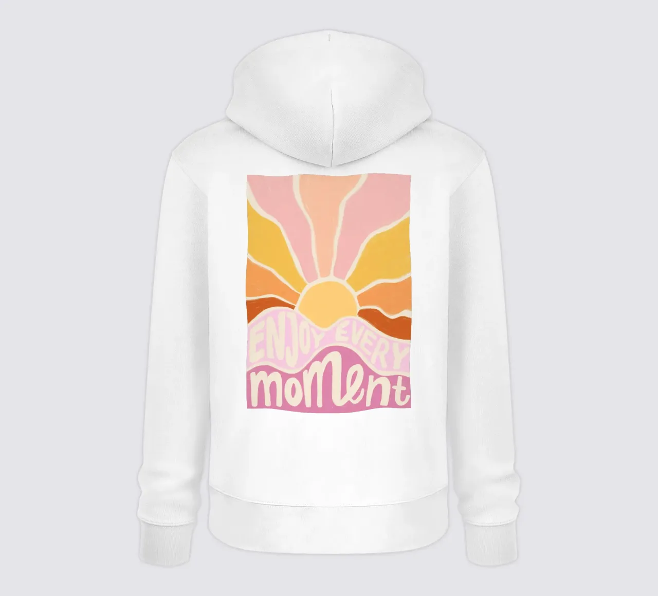 Godetevi ogni momento felpa con cappuccio da mary shop