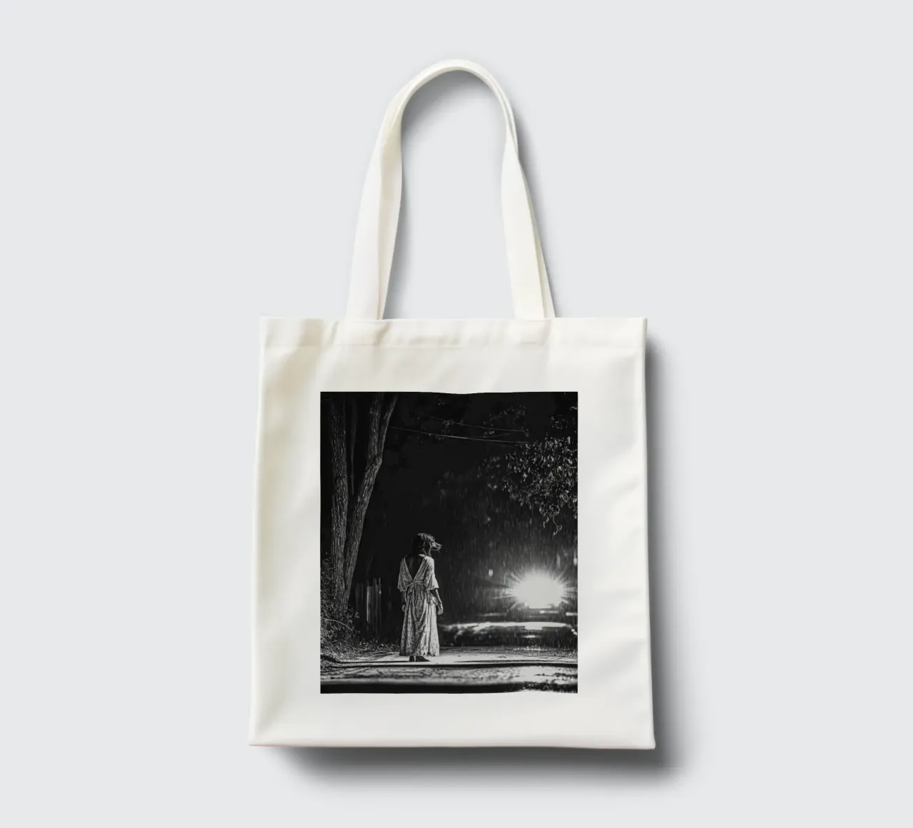 Julien borsa in juta da Affiches Chien Originales – Dogland