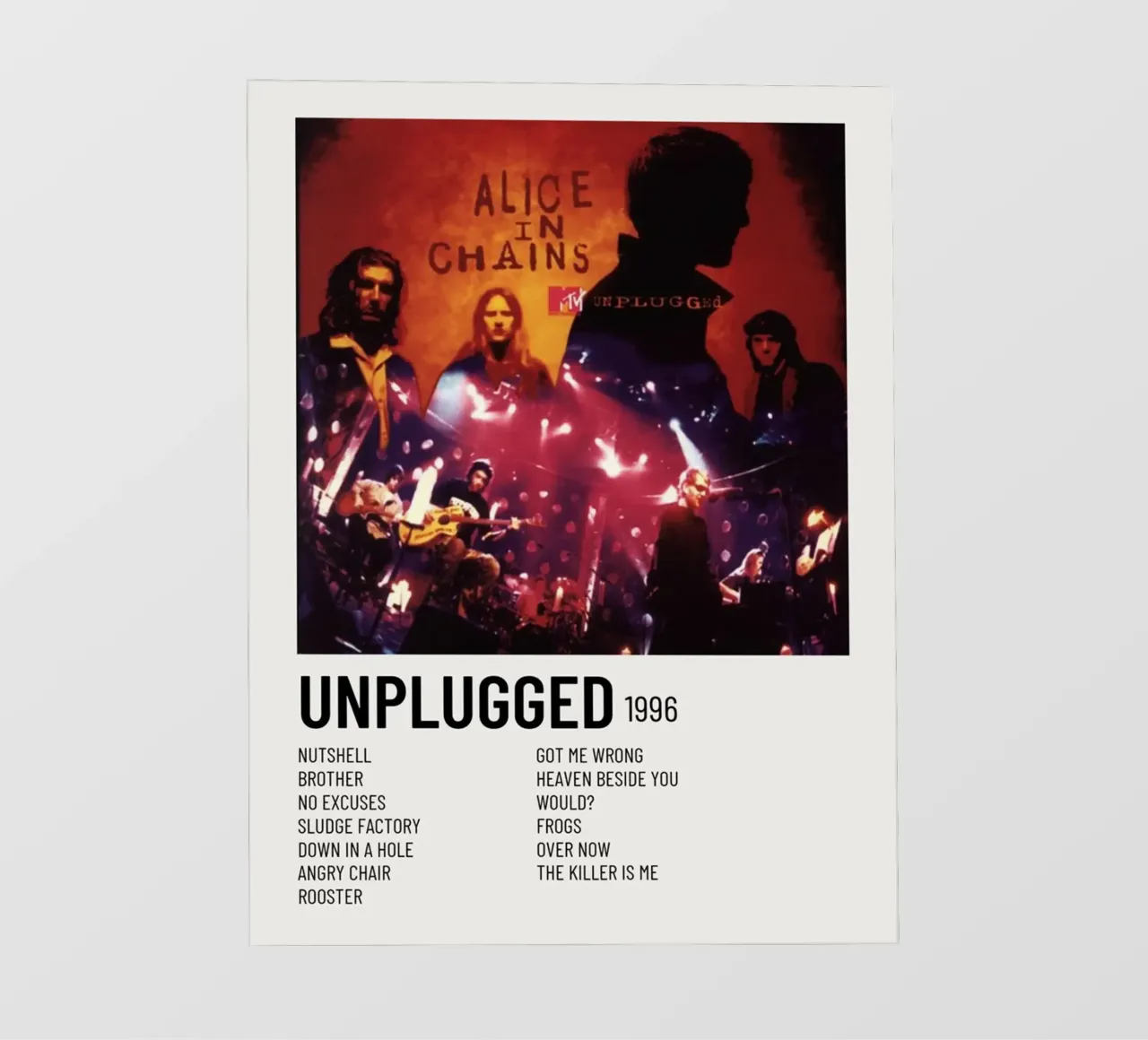 Alice In Chains Unplugged Fototapete von Roronoa7