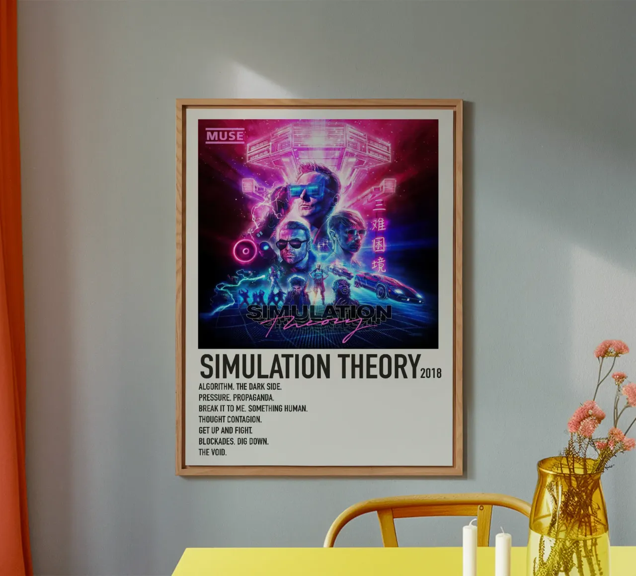 Muse Simulation Theory pannello forex da Roronoa7