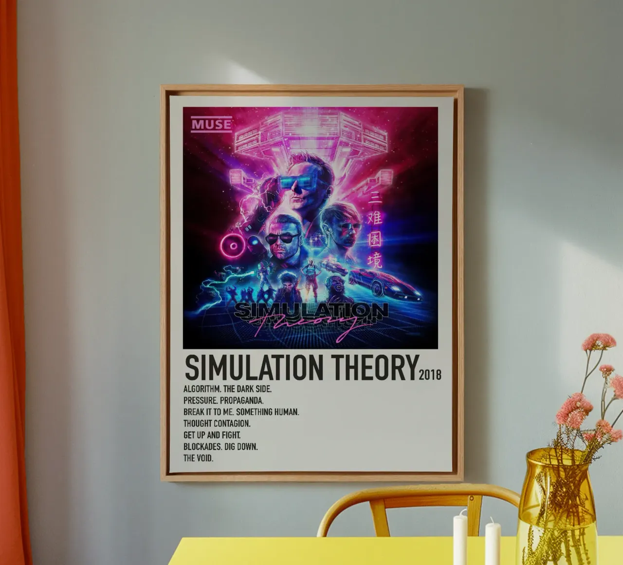 Muse Simulation Theory tela da Roronoa7