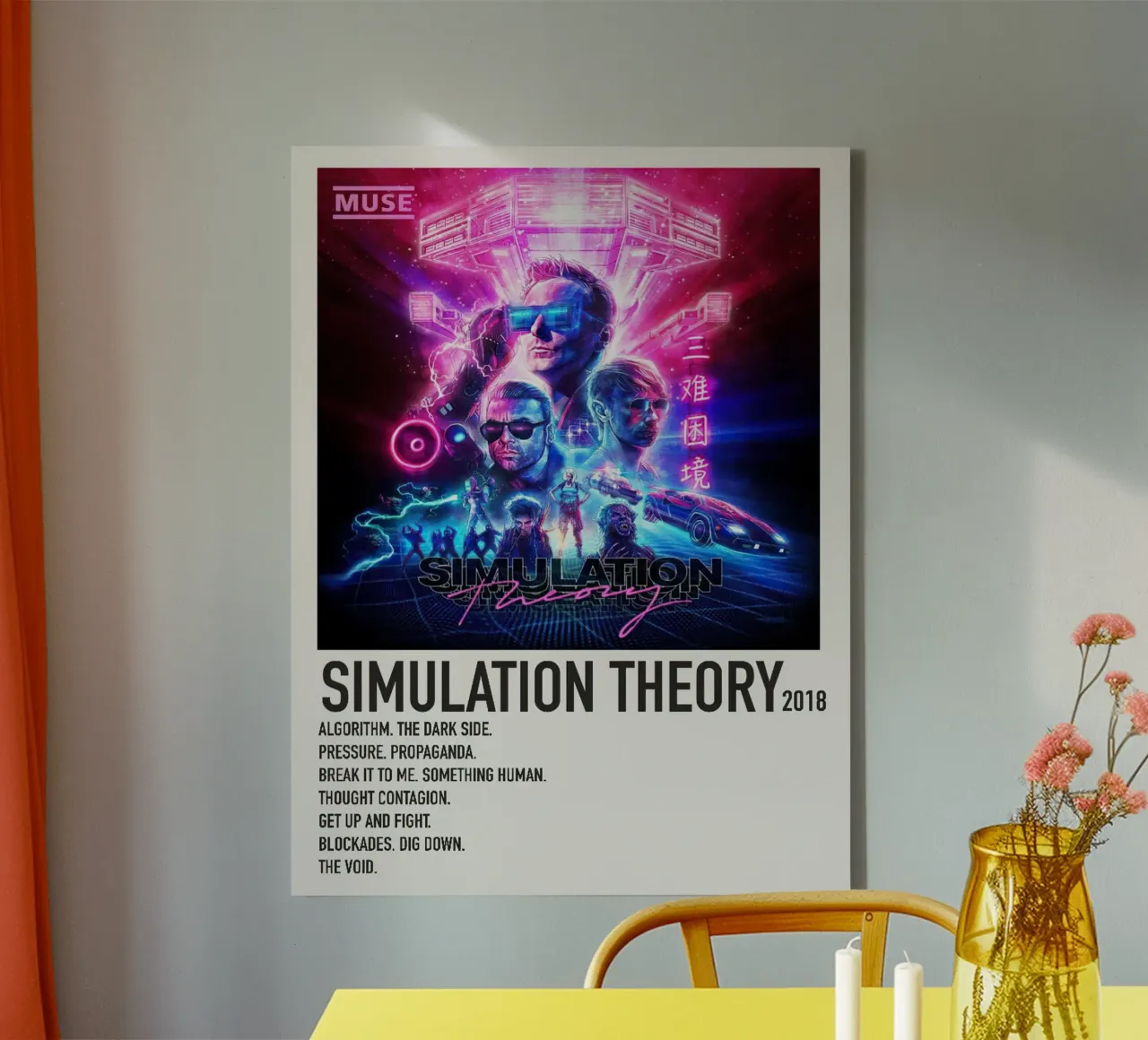 Muse Simulation Theory tela da Roronoa7