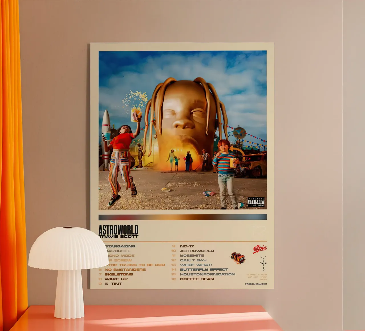 Travis Scott Astro World plexiglass da Roronoa7