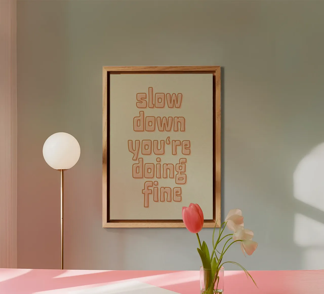 Slow Down forex plate by PurePeachStudio