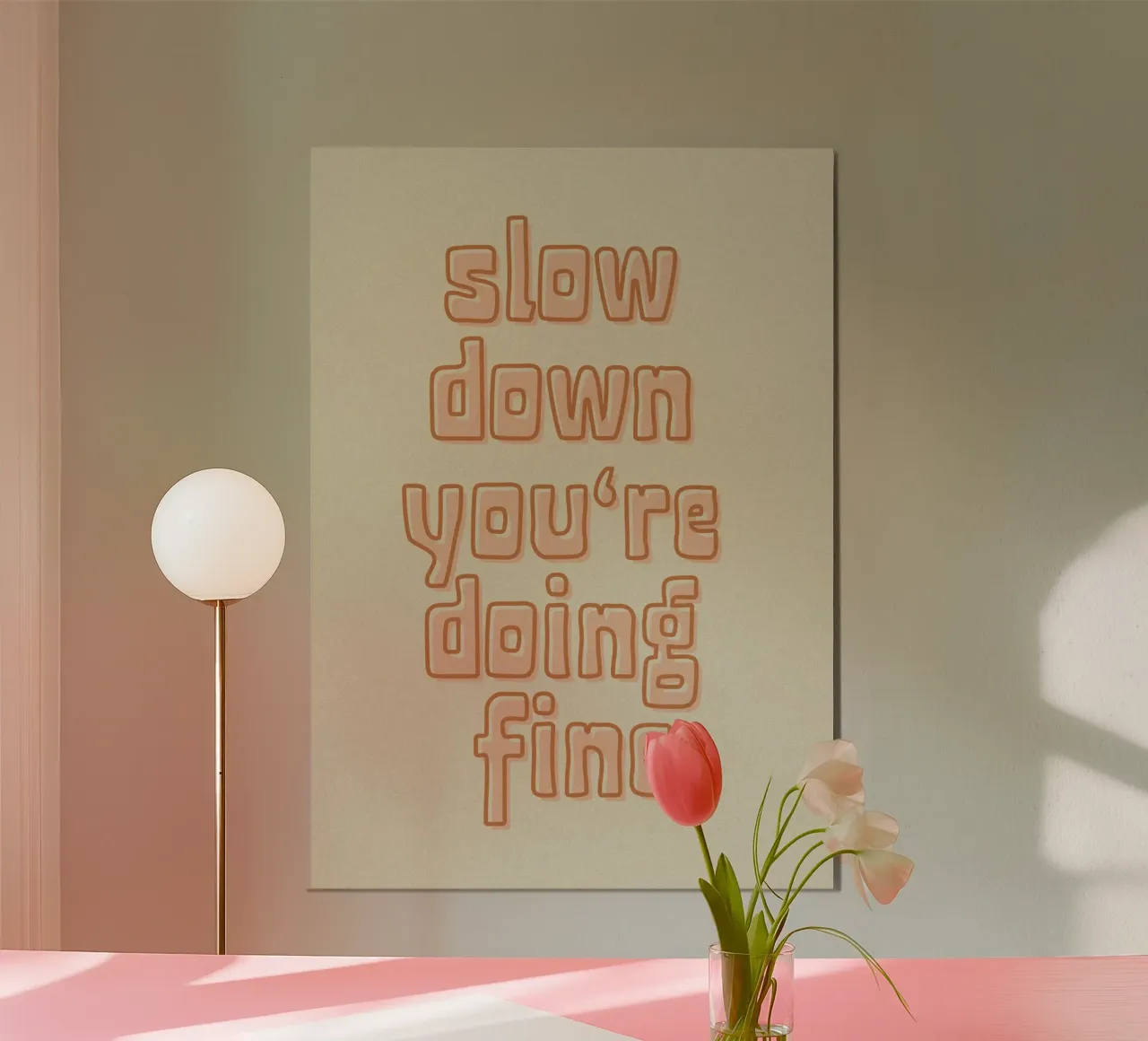 Slow Down forex plate by PurePeachStudio