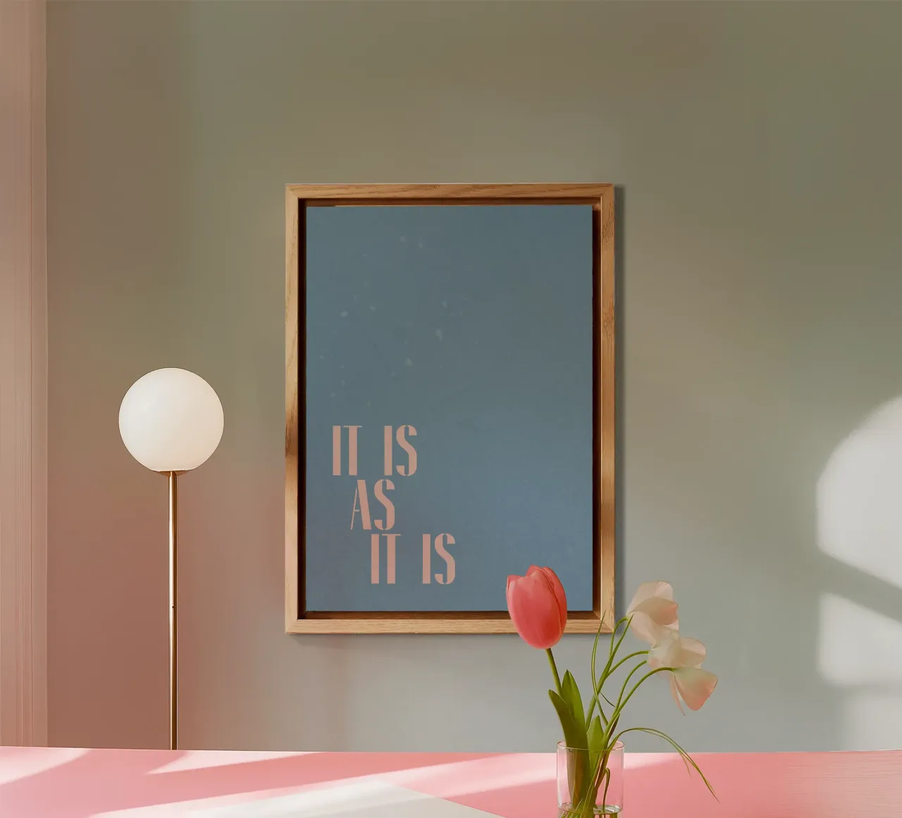 È così com'è alluminio dibond da PurePeachStudio