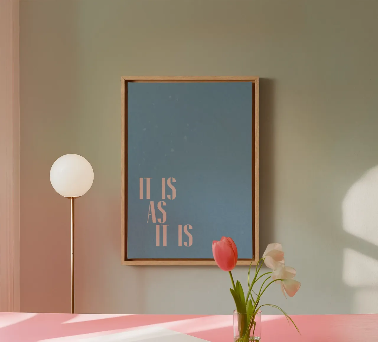 È così com'è tela da PurePeachStudio