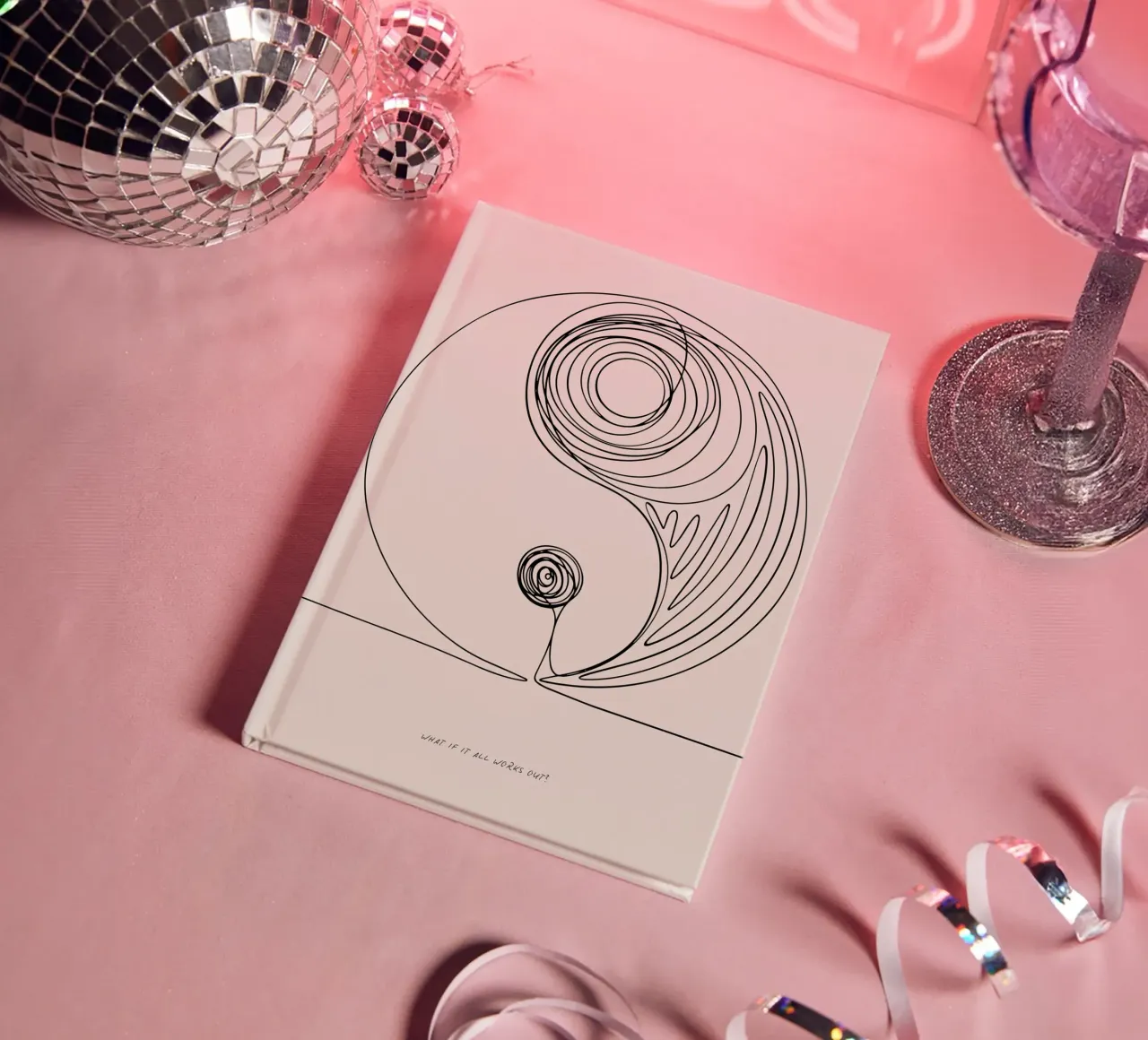 What If All Works Out notebook by PurePeachStudio