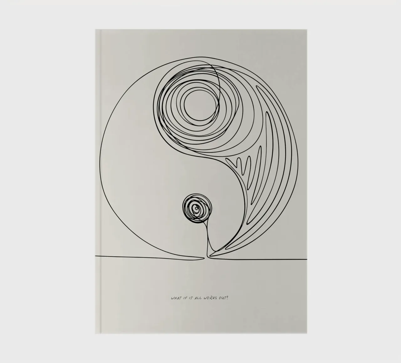 What If All Works Out notebook by PurePeachStudio