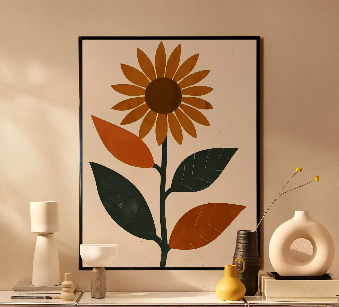 Sunflower Symphony poster by Jose