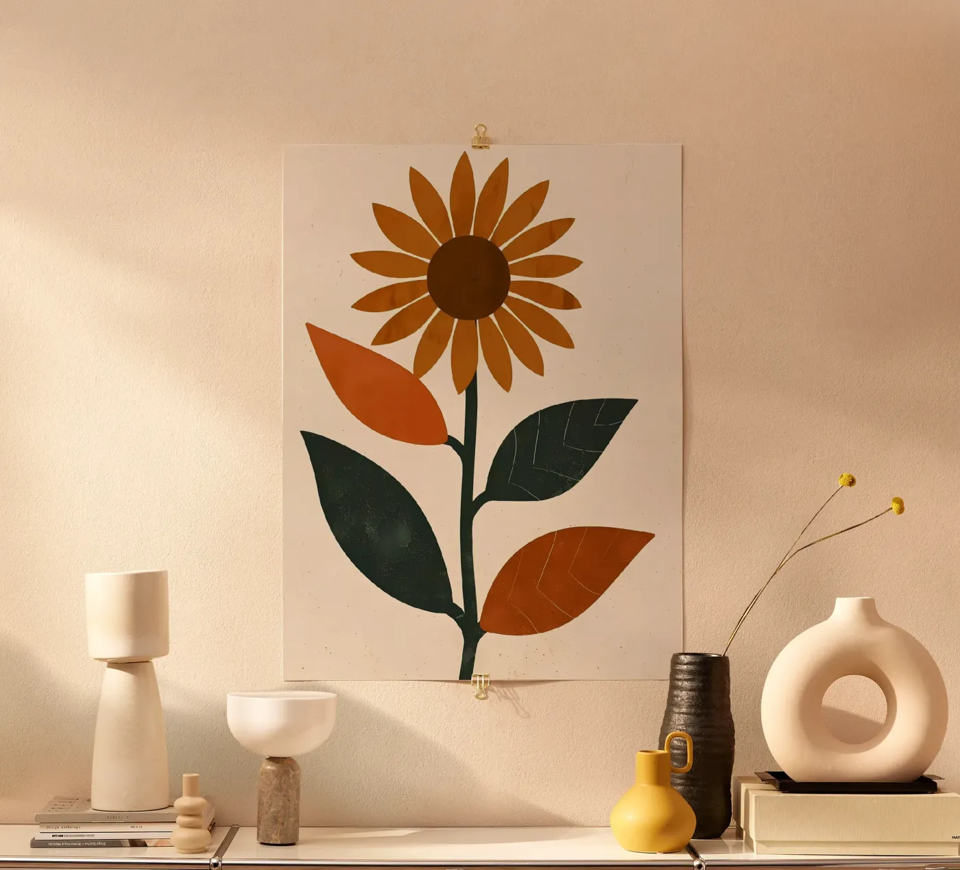 Sunflower Symphony poster by Jose