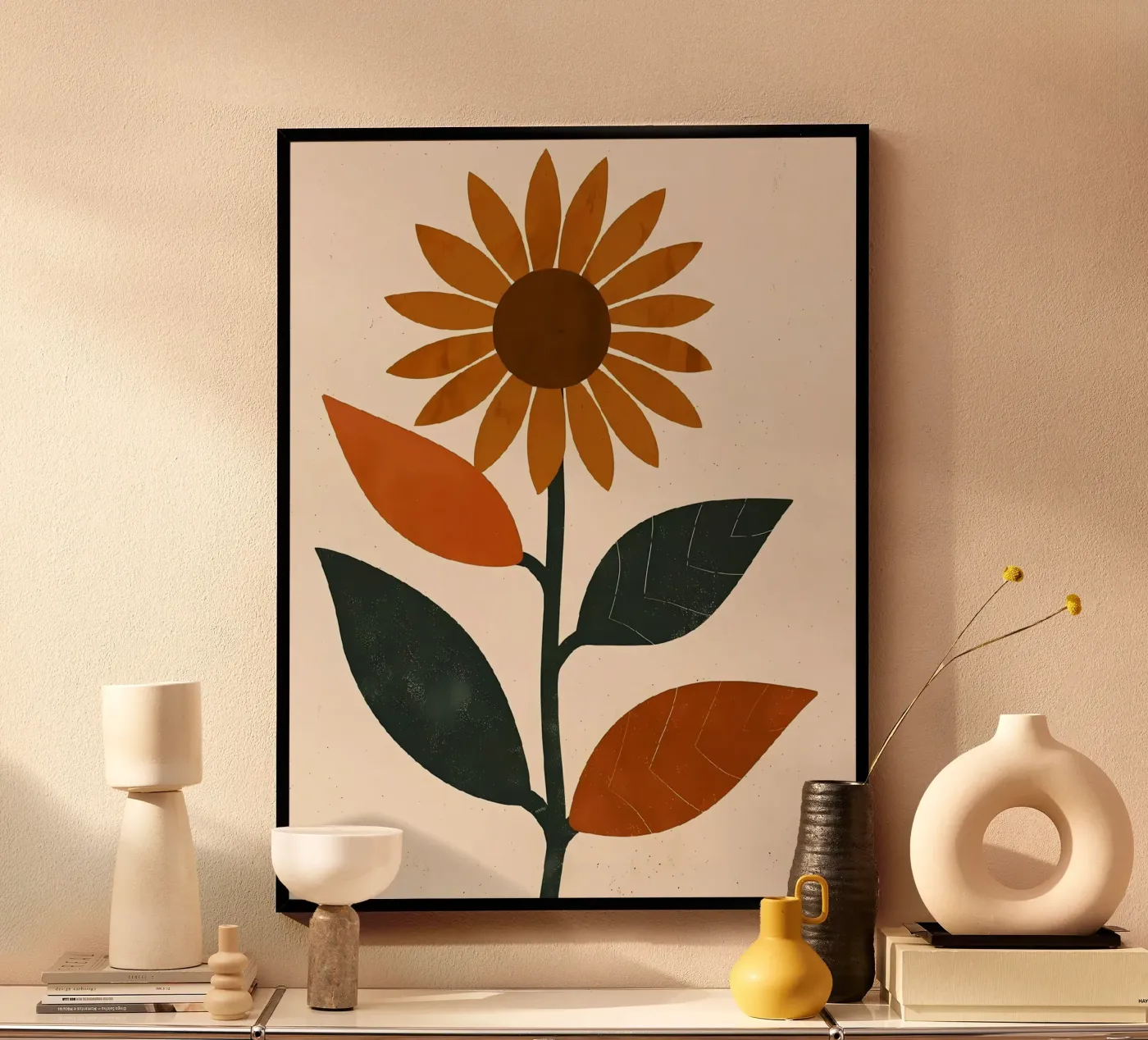 Sunflower Symphony poster by Jose
