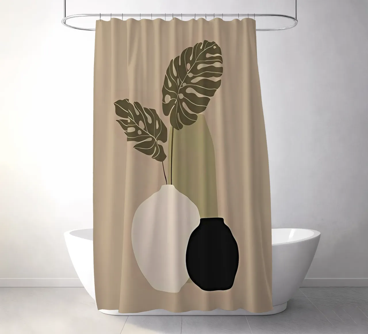 Schaduwen van Sereniteit douchegordijn van Jose