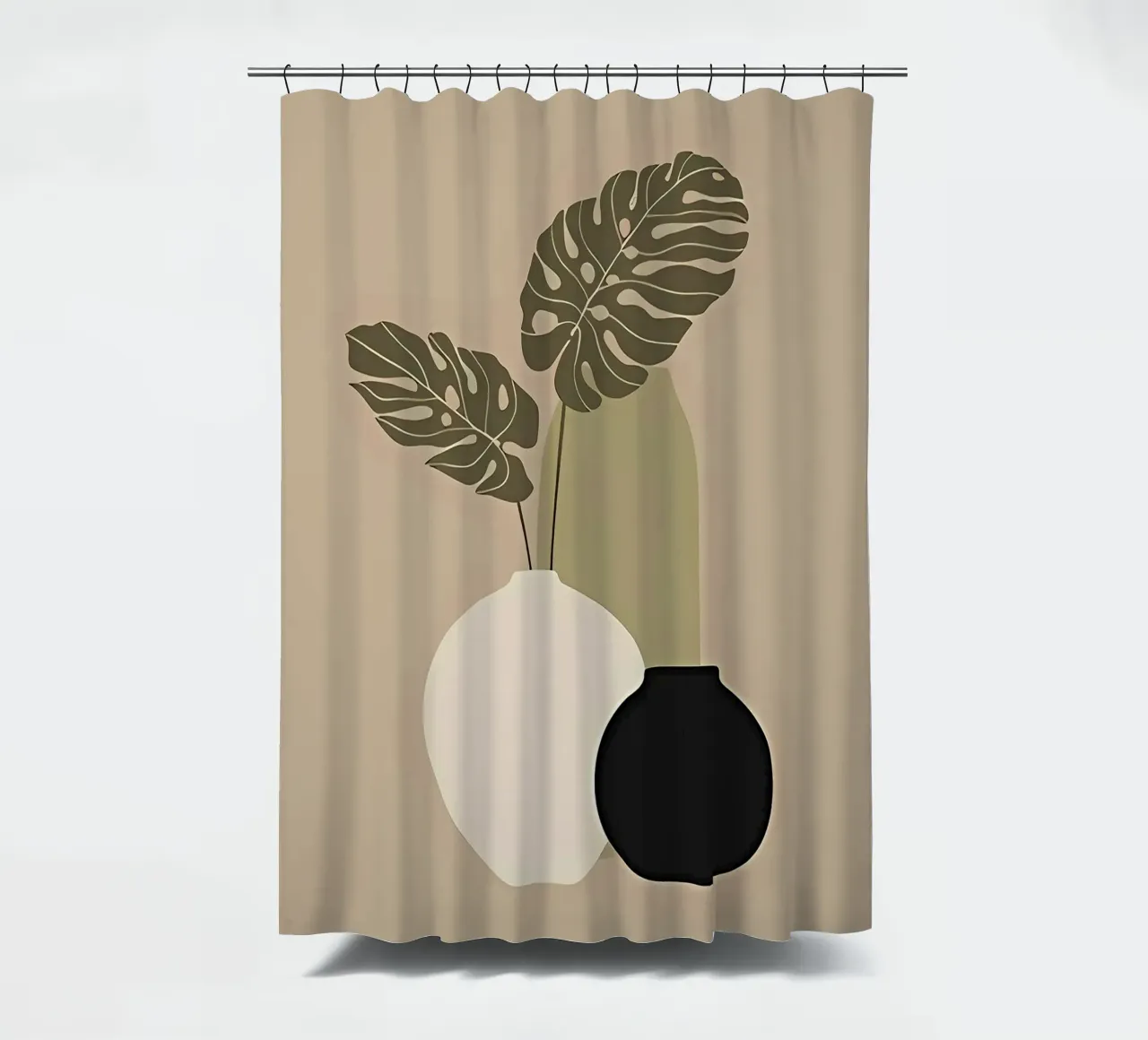 Schaduwen van Sereniteit douchegordijn van Jose