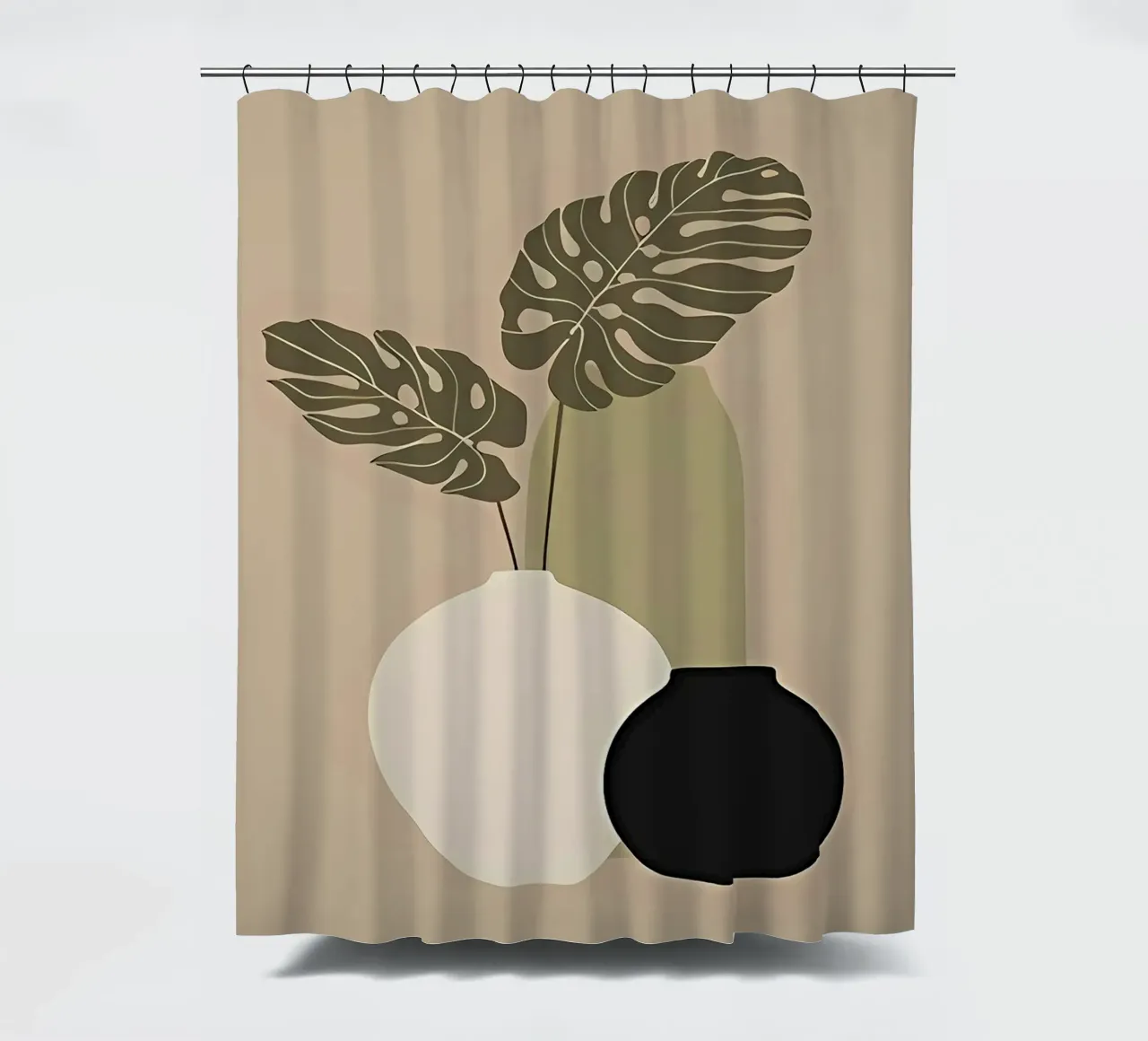 Schaduwen van Sereniteit douchegordijn van Jose